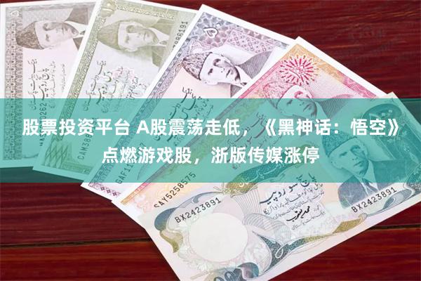 股票投资平台 A股震荡走低，《黑神话：悟空》点燃游戏股，浙版传媒涨停