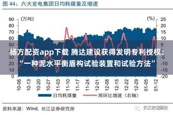 杨方配资app下载 腾达建设获得发明专利授权：“一种泥水平衡盾构试验装置和试验方法”