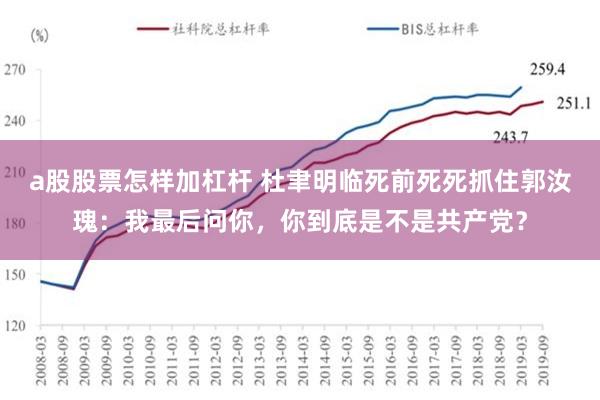 a股股票怎样加杠杆 杜聿明临死前死死抓住郭汝瑰：我最后问你，你到底是不是共产党？
