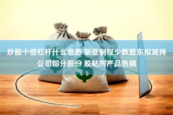 炒股十倍杠杆什么意思 新亚制程少数股东拟减持公司部分股份 胶粘剂产品热销