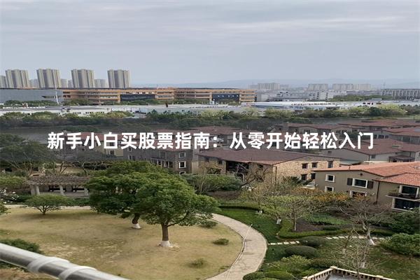 新手小白买股票指南：从零开始轻松入门