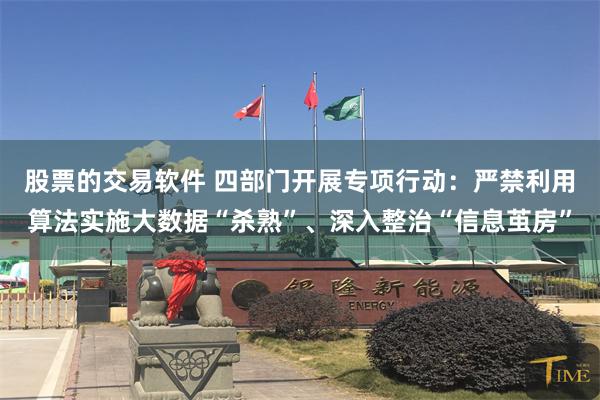 股票的交易软件 四部门开展专项行动：严禁利用算法实施大数据“杀熟”、深入整治“信息茧房”