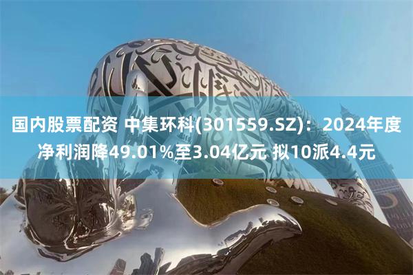 国内股票配资 中集环科(301559.SZ)：2024年度净利润降49.01%至3.04亿元 拟10派4.4元