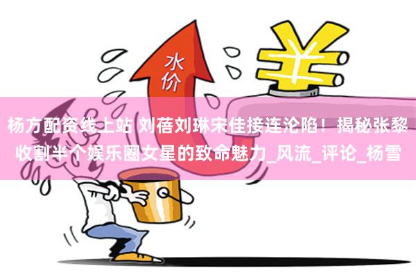 杨方配资线上站 刘蓓刘琳宋佳接连沦陷！揭秘张黎收割半个娱乐圈女星的致命魅力_风流_评论_杨雪