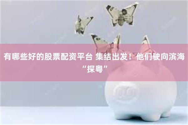 有哪些好的股票配资平台 集结出发！他们驶向滨海“探粤”