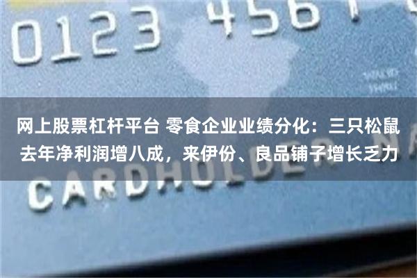 网上股票杠杆平台 零食企业业绩分化：三只松鼠去年净利润增八成，来伊份、良品铺子增长乏力
