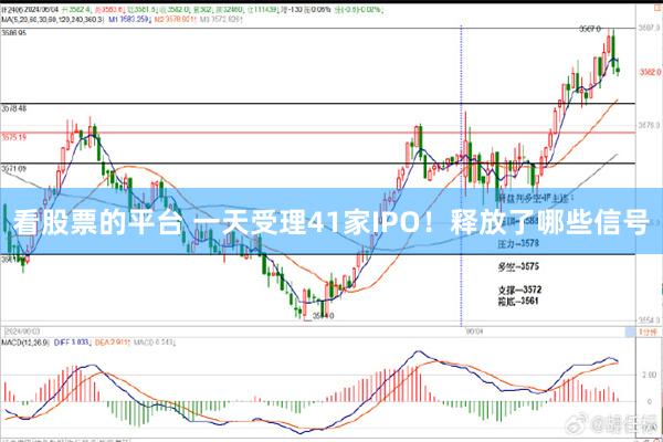 看股票的平台 一天受理41家IPO！释放了哪些信号