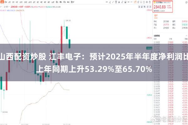 山西配资炒股 江丰电子：预计2025年半年度净利润比上年同期上升53.29%至65.70%