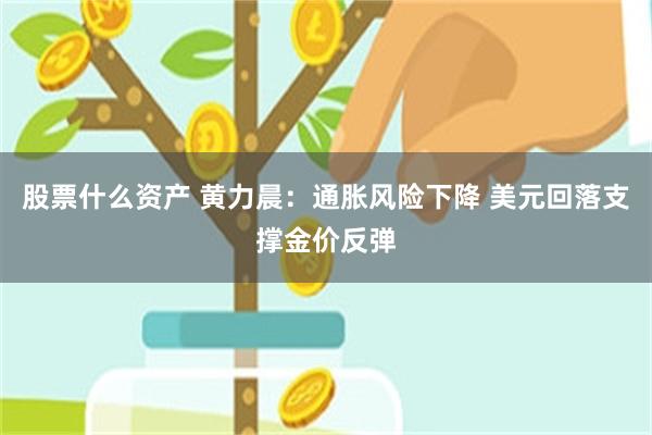 股票什么资产 黄力晨:通胀风险下降 美元回落支撑金价反弹
