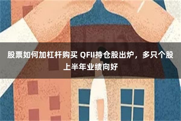 股票如何加杠杆购买 QFII持仓股出炉，多只个股上半年业绩向好