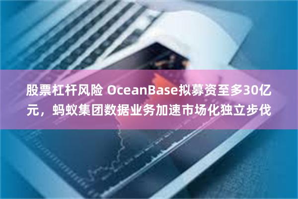 股票杠杆风险 OceanBase拟募资至多30亿元，蚂蚁集团数据业务加速市场化独立步伐