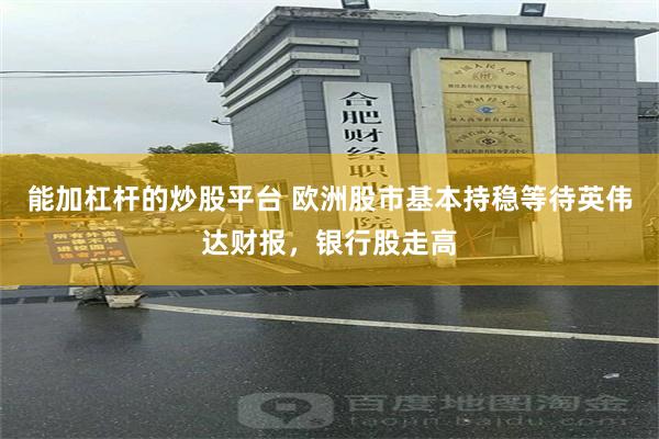 能加杠杆的炒股平台 欧洲股市基本持稳等待英伟达财报，银行股走高