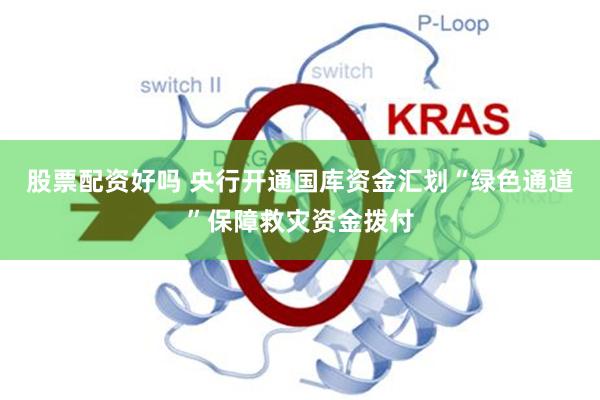 股票配资好吗 央行开通国库资金汇划“绿色通道”保障救灾资金拨付