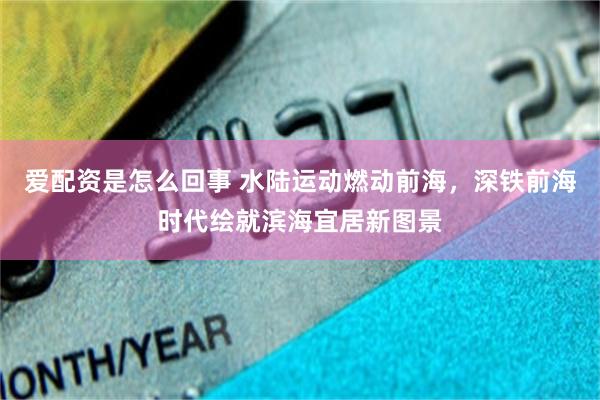 爱配资是怎么回事 水陆运动燃动前海，深铁前海时代绘就滨海宜居新图景