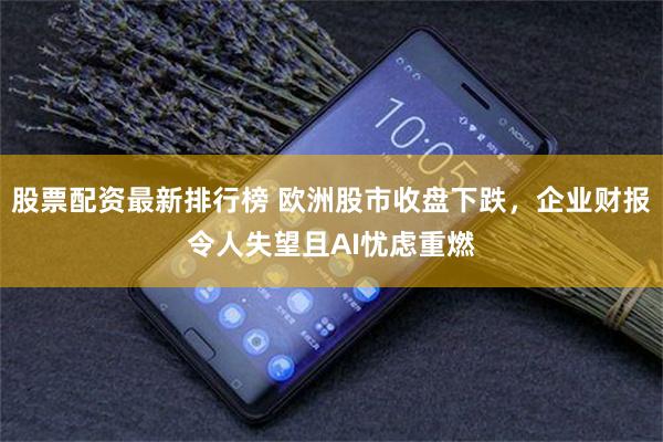 股票配资最新排行榜 欧洲股市收盘下跌，企业财报令人失望且AI忧虑重燃
